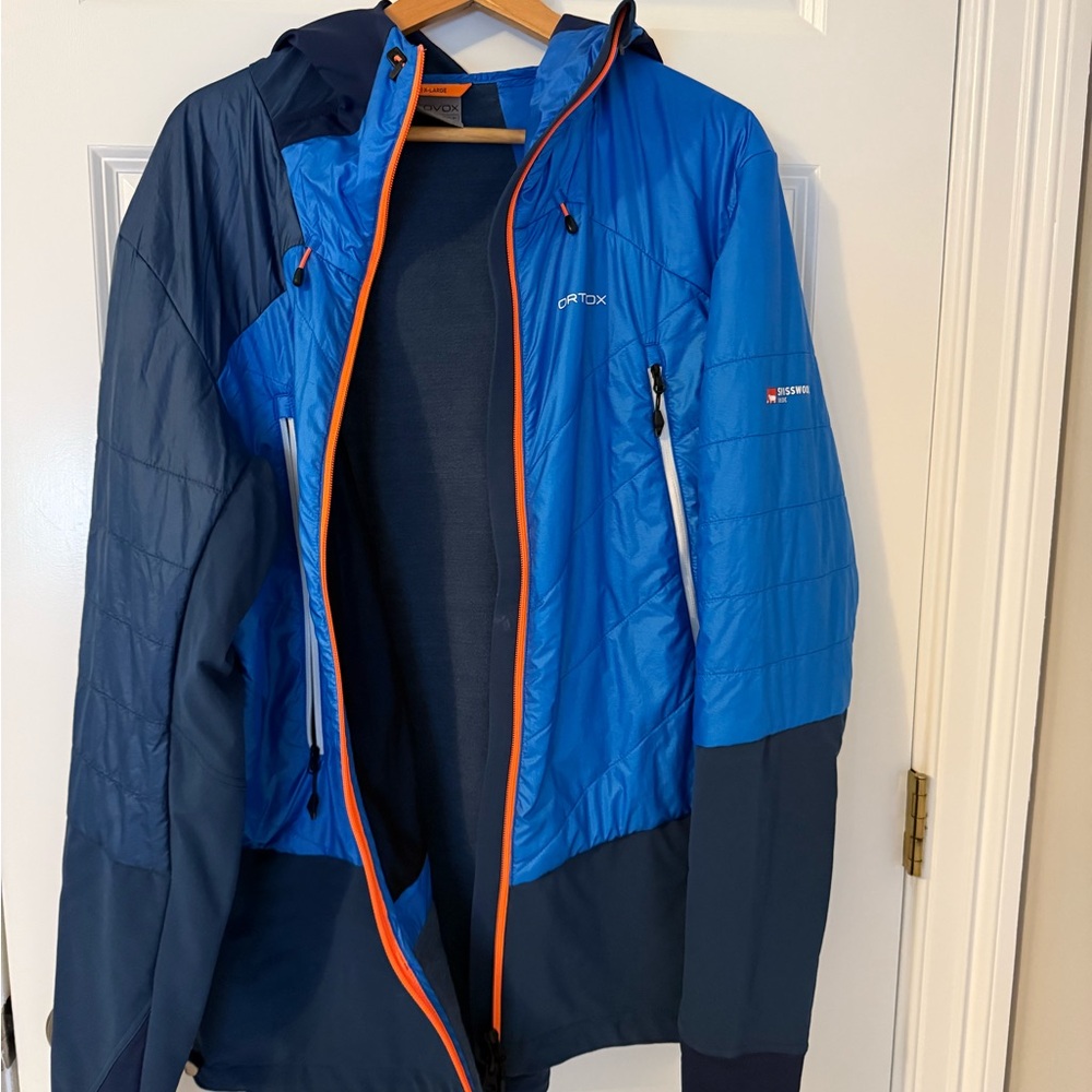 Ortovox Men’s Hybrid Insulated Jacket Blue XL NWOT